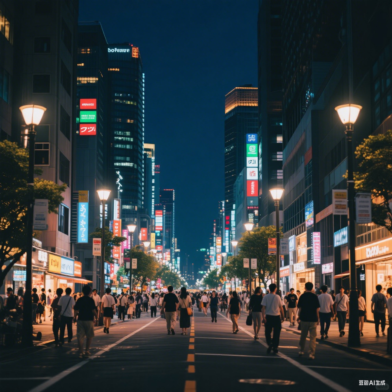 城市夜景